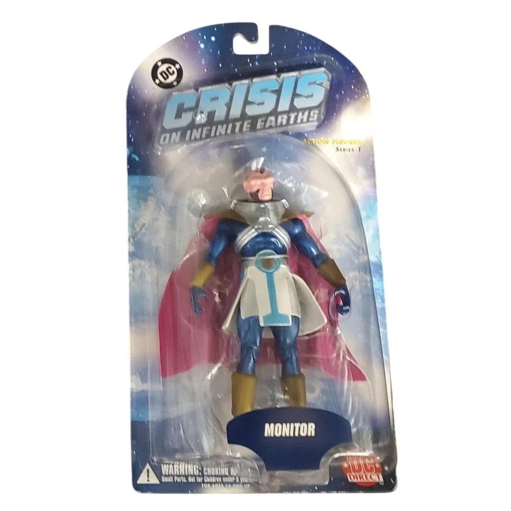 DC Direct MONITOR Crisis on Infinite Earths Series 1 Action Figure NEW SEALED - Picture 1 of 2